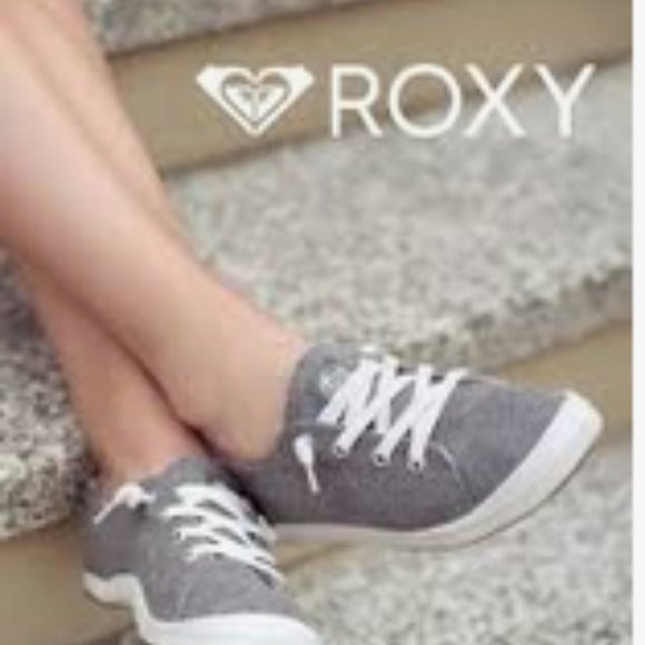 Roxy | Shoes | Roxy Bayshore Gray Sneaker Womens Size 75 | Poshmark